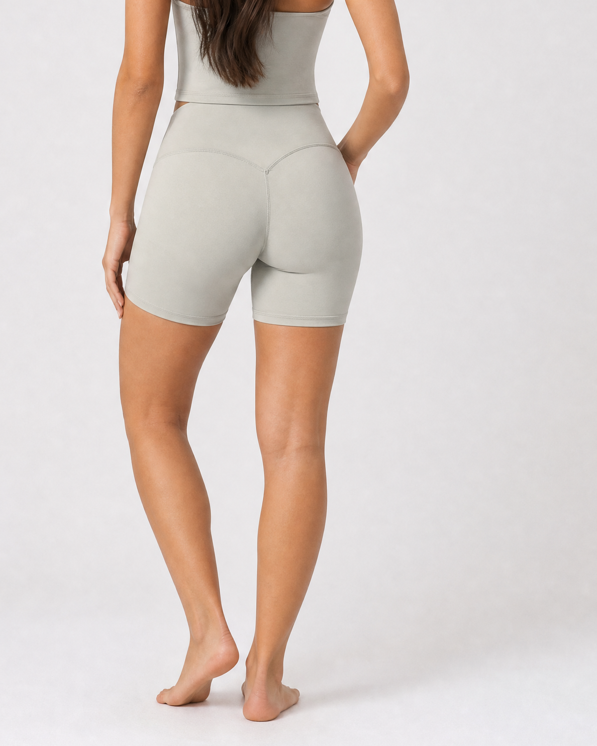 Lox טייץ קצר קלאסי - Cream - lower back