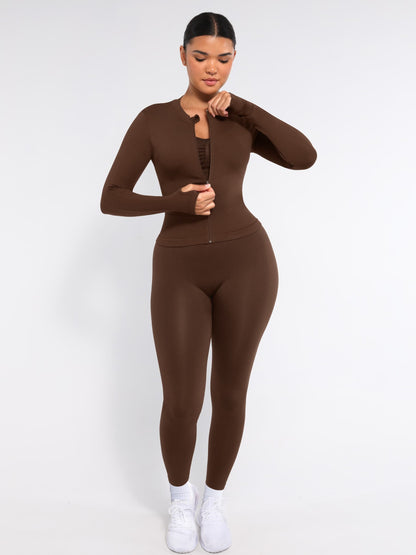 טופ מחטב שרוול ארוך | Aira