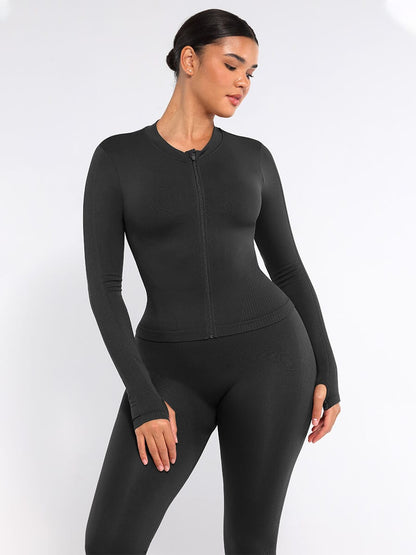 טופ מחטב שרוול ארוך | Aira