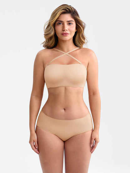 חזייה סטרפלס מחטבת | Amelie