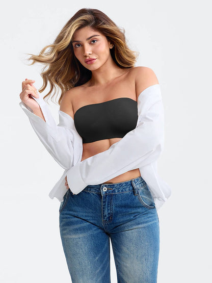 חזייה סטרפלס מחטבת | Amelie