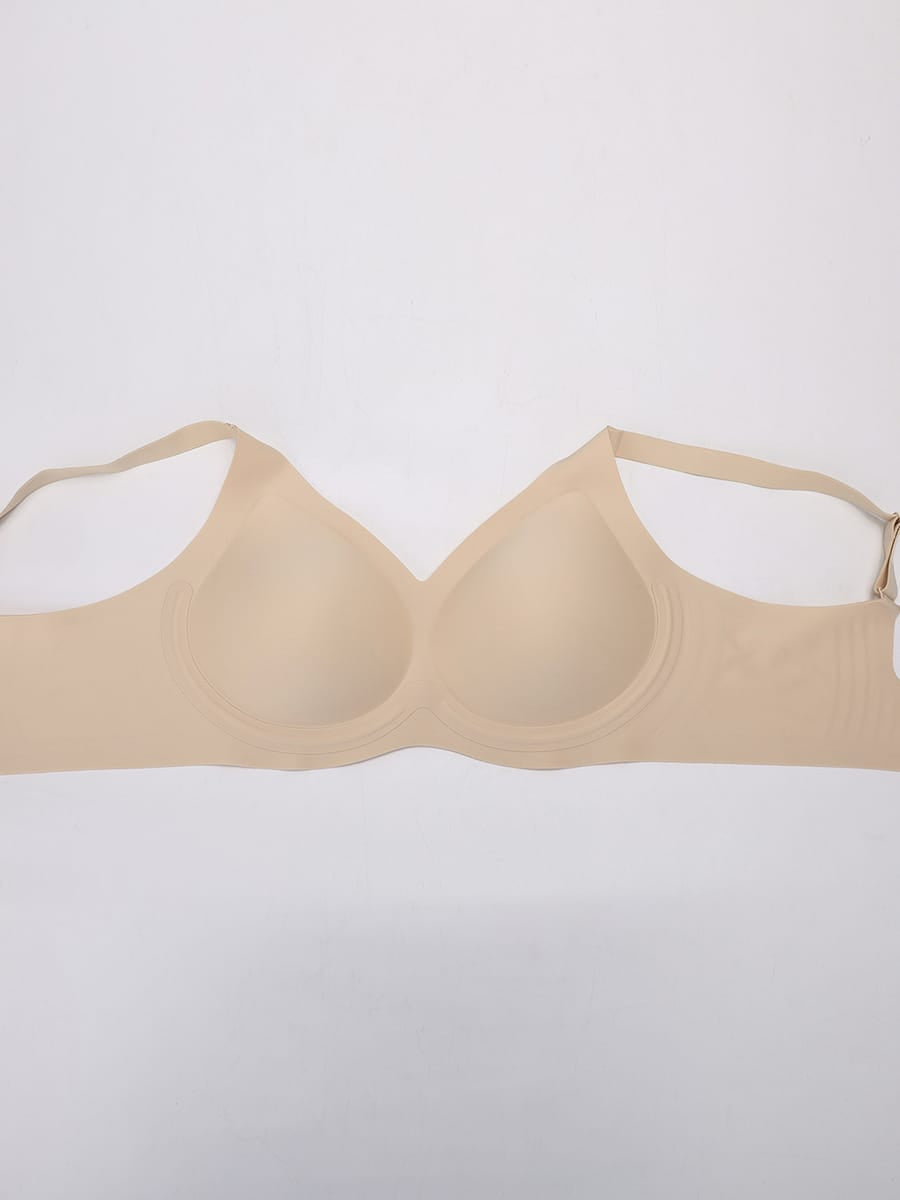 חזיית טי שירט Seamless עם תמיכת ג'ל ללא קשת