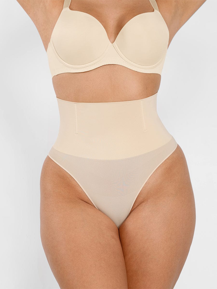תחתון חוטיני מחטב Seamless עם החלקה וחיטוב