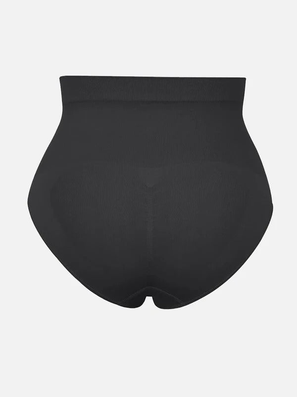 תחתון מחטב Seamless בגזרה בינונית עם חיטוב בטן ועיצוב ישבן