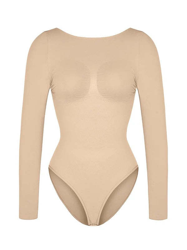 בגד גוף מחטב Seamless עם תמיכת חזה הידוק המותניים וחיטוב בטן