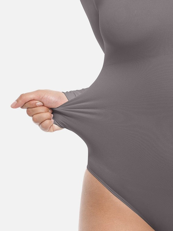 בגד גוף Seamless עם מחוך מובנה להצרת המותניים