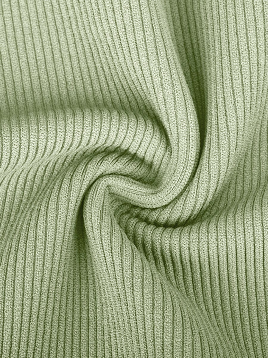 שמלת חיטוב חלקה ללא שרוולים עם מכפלת מלמלה א־סימטרית
